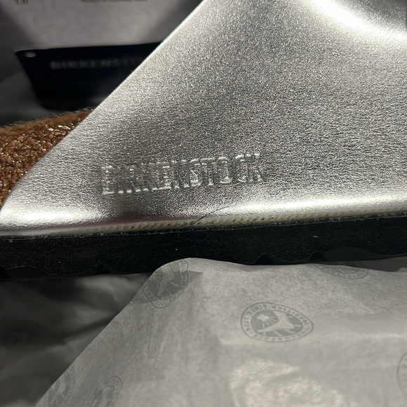 Birkenstock Arizona Big Buckle in metallic silver - Picture 10 of 15